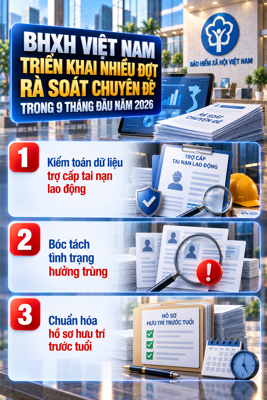 Tất cả người dân có lương hưu, trợ cấp trên cả nước chú ý thông tin mới nhất - Ảnh 2.