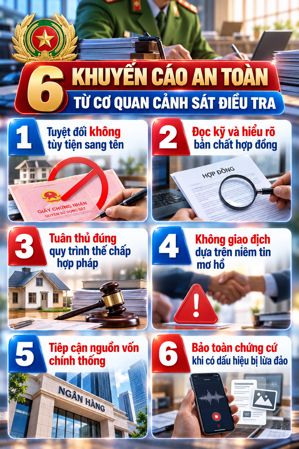 Tất cả người dân sở hữu bất động sản chú ý thông báo mới nhất từ công an - Ảnh 1.