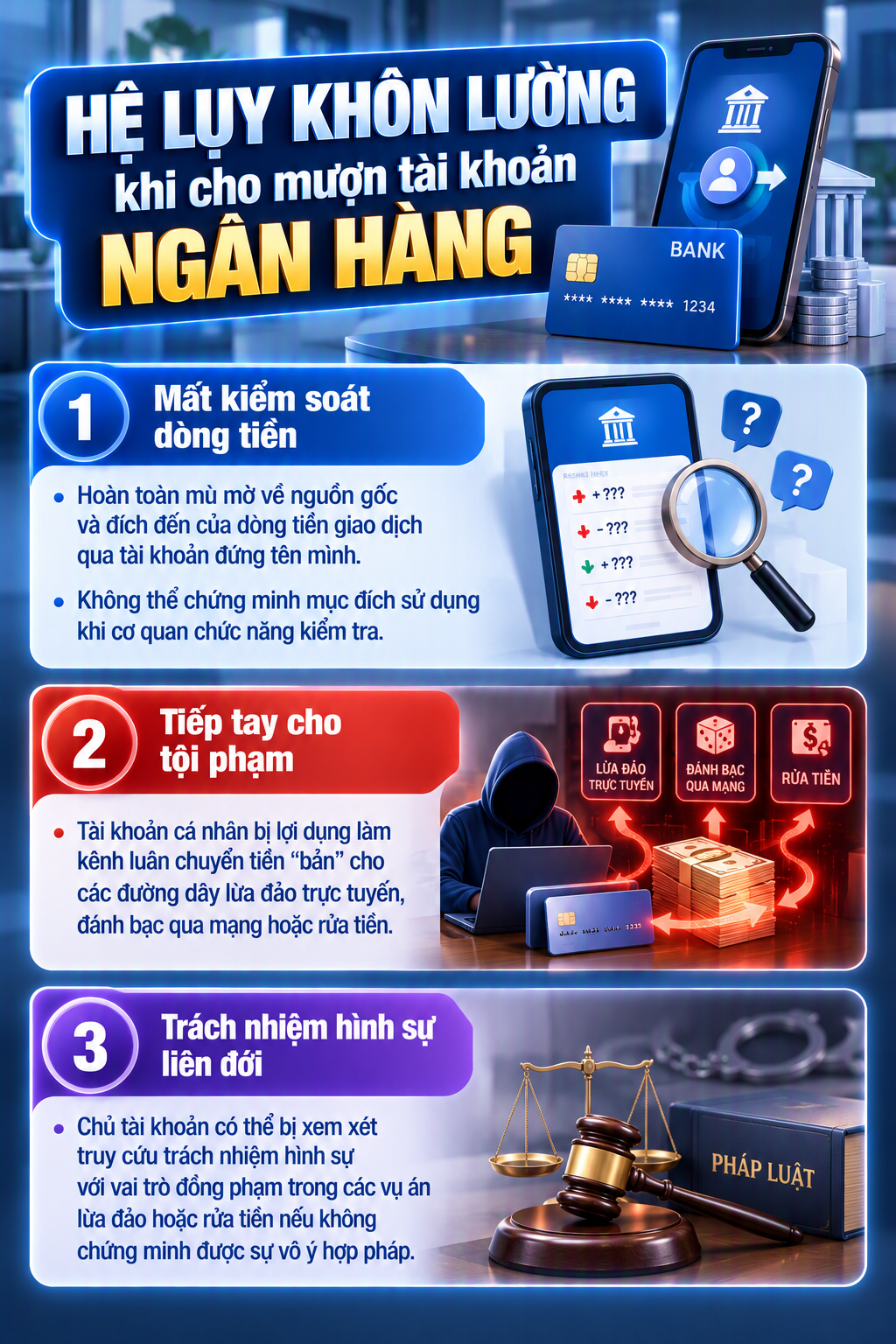 Tất cả người d&acirc;n c&oacute; t&agrave;i khoản ng&acirc;n h&agrave;ng ch&uacute; &yacute; c&ocirc;ng an sẽ điều tra c&aacute;c giao dịch chuyển tiền, nhận tiền n&agrave;y - Ảnh 2.