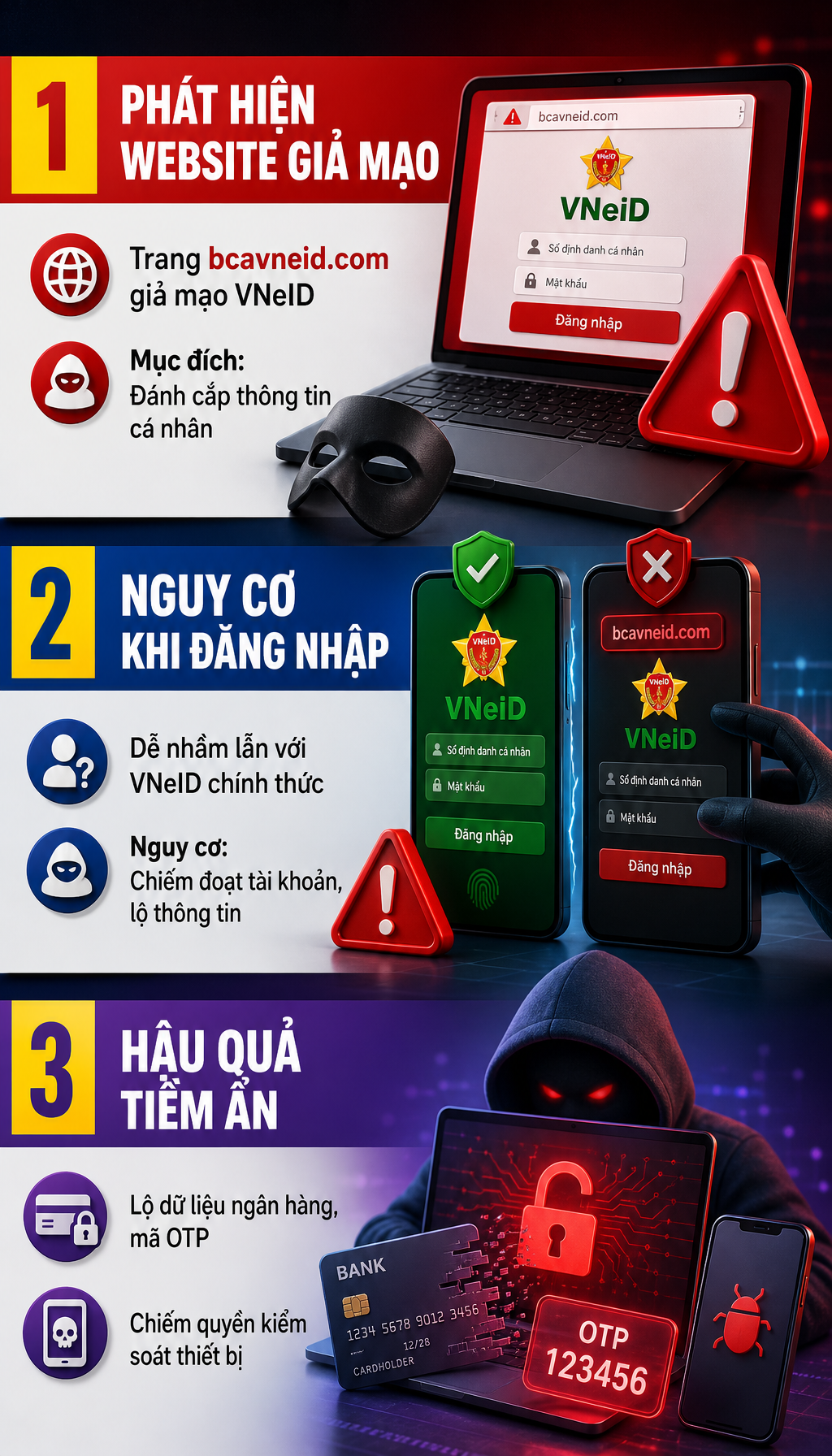 Tất cả người dùng VNeID chú ý, cảnh báo nóng từ công an - Ảnh 2.