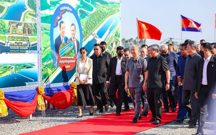 Campuchia khánh thành "huyết mạch kinh tế quan trọng" do Trung Quốc tài trợ ảnh 2 Campuchia khánh thành "huyết mạch kinh tế quan trọng" do Trung Quốc tài trợ - Ảnh 2.
