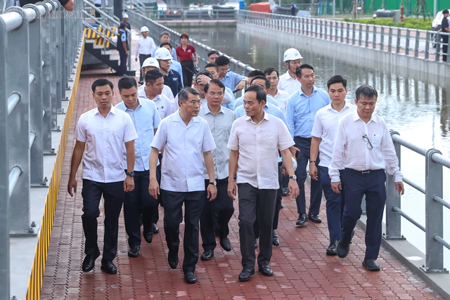Huy động 1.500 người, TP giàu nhất VN có dự án chống ngập 10.000 tỷ đồng, Thủ tướng trực tiếp kiểm tra - Ảnh 1.
