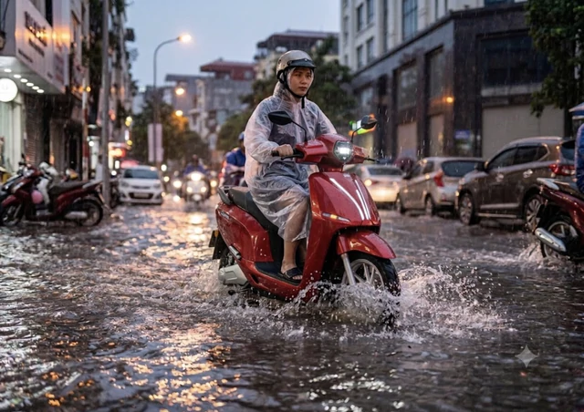 Hiểu lầm tai hại về chuẩn chống nước IP67: Đừng biến xe máy điện thành "tàu ngầm" mùa mưa ngập - Ảnh 1.
