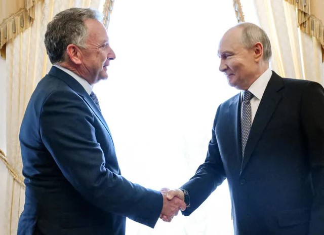 3 giờ sau cánh cửa khóa kín: Ông Putin truy hỏi đặc phái viên Mỹ về Ukraine - Ảnh 1.