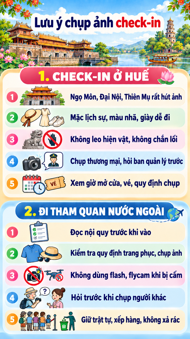 Người mẫu mặc hanbok chụp ảnh trước Ngọ Môn gây tranh cãi: Du khách cần lưu ý gì khi tham quan di tích trong và ngoài nước? - Ảnh 8.