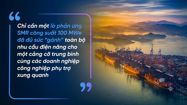 Sở hữu báu vật công nghệ SMR "thế giới chỉ 2 nước có", cụm cảng toàn cầu có thể bứt tốc, áp đảo đối thủ - Ảnh 2.