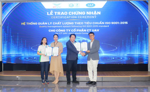 Doanh nghiệp Việt nào vừa đạt chuẩn quốc tế về UAV, tham vọng "ngang cơ" hàng Đức, Nhật? - Ảnh 1.