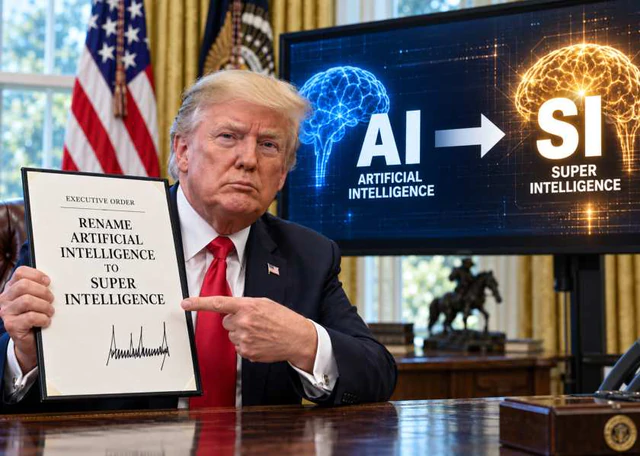 Ông Trump tuyên bố bất cứ ai sử dụng thuật ngữ Trí tuệ nhân tạo đều là 'Kẻ thù!' - Ảnh 1.