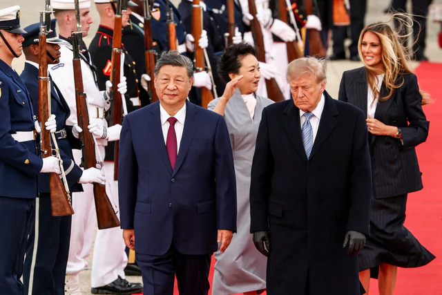 Chuyên gia 40 năm kinh nghiệm soi màn chào đón ông Tập Cận Bình của ông Trump: Nhiều chi tiết đáng chú ý - Ảnh 6.
