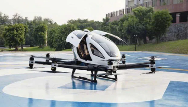 Hưng Việt, ASV, EHang và Hateco chính thức ký kết: Thử nghiệm taxi bay "chưa từng có tiền lệ" tại Hà Nội - Ảnh 1.