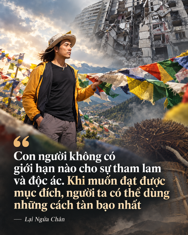 Dị nhân Việt Nguyễn Noah đi qua 195 nước và câu chuyện từ chối kim cương , da hổ - Ảnh 12.